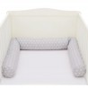 Fillikid Nestchenschlange Bettwurm Cube Grey
