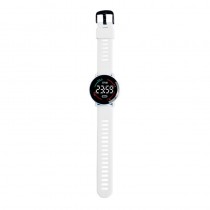 M6 Sport LED-Digitaluhr mit Silikonarmband 12-Stunden-Anzeige Weiss