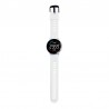 M6 Sport LED-Digitaluhr mit Silikonarmband 12-Stunden-Anzeige Weiss