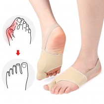 Hallux Valgus Korrektur Bandage mit integriertem Silikon Pad 2 Stück Grösse S