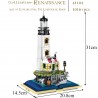 Technik Leuchtturm mit LED