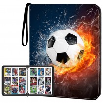 Pokemon Sammelalbum, Sammelordner, Aufbewahrungstasche für 400 Karten Fussball