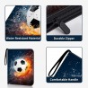 Pokemon Sammelalbum, Sammelordner, Aufbewahrungstasche für 400 Karten Fussball