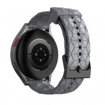 Pro Silikon Uhrenarmband 22mm Grau