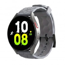 Pro Silikon Uhrenarmband 22mm Grau