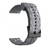 Pro Silikon Uhrenarmband 22mm Grau