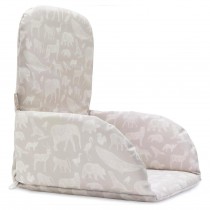 Jollein Universal Hochstuhl-Kissen Animals Nougat