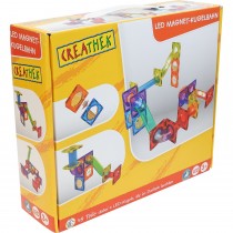 Creathek LED Magnet Kugelbahn, 49 Teile