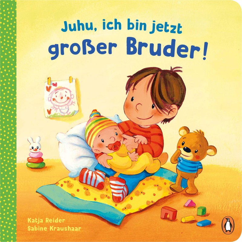Juhu, ich bin jetzt grosser Bruder!