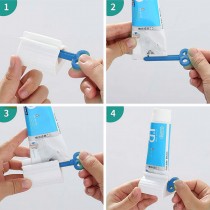 Praktischer Zahnpastaspender Blau