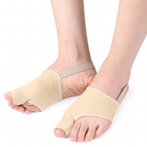 Hallux Valgus Korrektur Bandage mit integriertem Silikon Pad 2 Stück - Grösse L