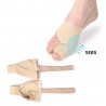 Hallux Valgus Korrektur Bandage mit integriertem Silikon Pad 2 Stück - Grösse L