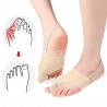 Hallux Valgus Korrektur Bandage mit integriertem Silikon Pad 2 Stück - Grösse L