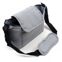 Kinderwagentasche, Stossertasche Grau