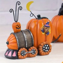 Kürbiszug, Halloween Expresszug, Herbstdekoration