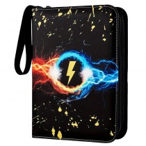 Pokemon Sammelalbum, Sammelordner, Aufbewahrungstasche für 400 Karten Flash