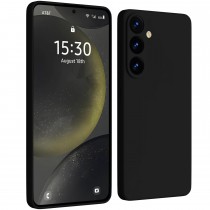 Silikon Hülle für Samsung Galaxy S24+ / S24 Plus Schwarz