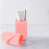 Zahnbürstenbox, Zahnbürsten Etui, Zahnbürstenbecher Rosa