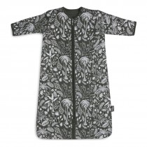 Jollein Baby Ganzjahres-Schlafsack 70cm Botanical Leaf Green