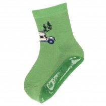 Sterntaler Socken Fliesen Flitzer AIR, Grösse 17-18 Camper Grün