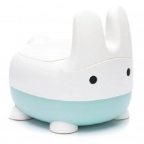 Fillikid Töpfchen Mini Toilette Rabbit Salbei Weiss