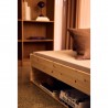 Flexa Grow Bett mit Regal, 90x200 cm Pine