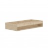 Flexa Grow Bett mit Regal, 90x200 cm Pine