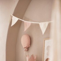 Jollein Wimpelgirlande Wild Rose Ivory