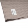 Julius Zöllner Bezug Loop Comfy für Wickelkissen, Waffelpiqué Nougat