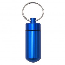Great Pillendose mit Schlüsselanhänger Blau