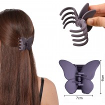 Haarkralle, Haarklammer Schmetterling Purpur