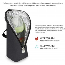 Thermal Bag für Babyflaschen Schwarz