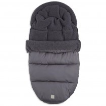 Jollein Winterfusssack für Kinderwagen und Buggy Grey