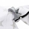 Swaddle Clips, Kinderwagen Klammern 2 Stück Grau