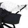 Swaddle Clips, Kinderwagen Klammern 2 Stück Weiss