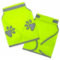 Hochsichtbare Reflektierende Hundeweste, Sicherheitsweste für Hunde - Grösse S