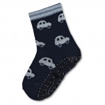 Sterntaler Socken Fliesen Flitzer AIR, Grösse 21-22 18-24 Monate Auto Blau