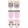 Sterntaler Erstlingssöckchen 3er-Pack 0-4 Monate Herz Rosa