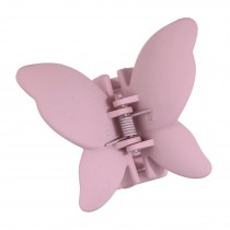 Haarkralle, Haarklammer Schmetterling Rosa