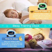 Digitaler Kinderwecker, Schlaftrainer Panda