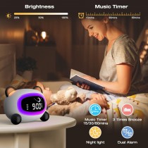 Digitaler Kinderwecker, Schlaftrainer Panda