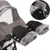 Fleece Handschuhe für den Kinderwagen, Handwärmer