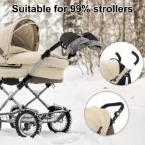 Fleece Handschuhe für den Kinderwagen, Handwärmer