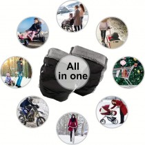 Fleece Handschuhe für den Kinderwagen, Handwärmer