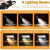 LED-Leselicht, Nackenlampe, Leselampe, Halsleselampe