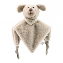Sterntaler Schmusetuch Hund Lucky in graubeige, 21cm