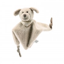 Sterntaler Schmusetuch Hund Lucky in graubeige, 21cm