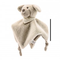 Sterntaler Schmusetuch Hund Lucky in graubeige, 21cm
