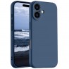 Silikon Hülle für iPhone 16 Plus Blau