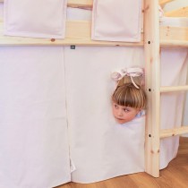 Flexa Spielvorhang Dawn 3 Stück Mauve Morn Rosa